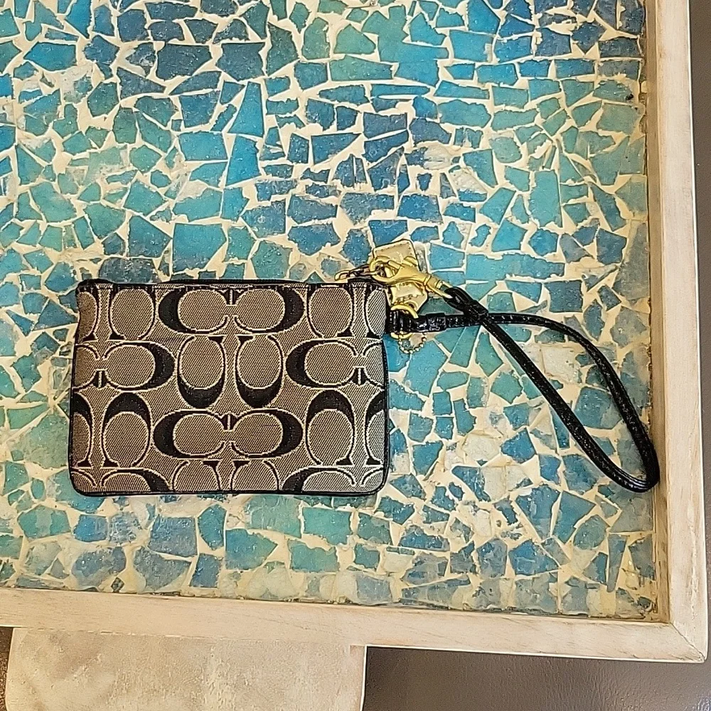 Coach Poppy wristlet